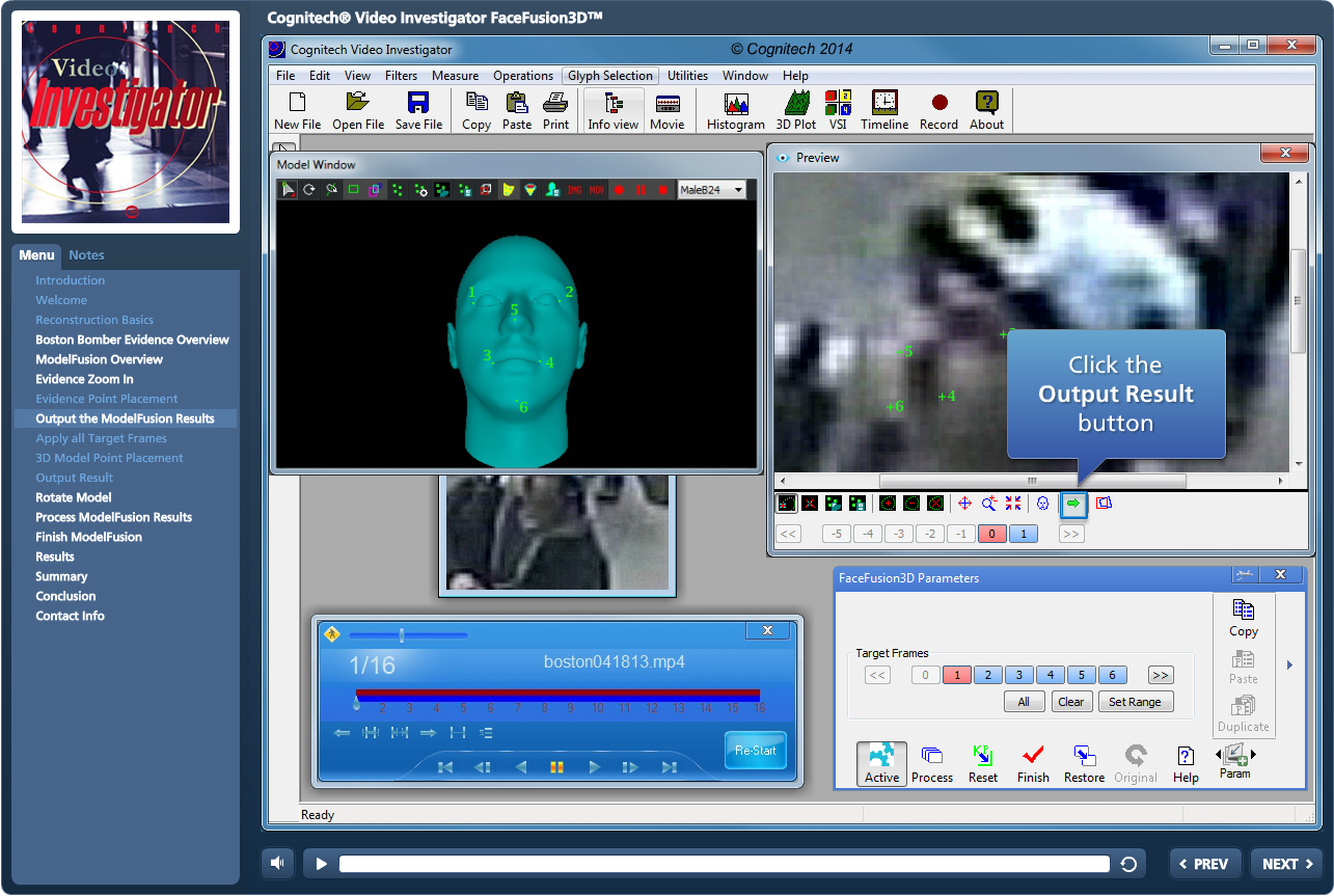 Video Investigator FaceFusion3d Tutorial