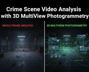 Crime Scene Video Analysis with 3D
