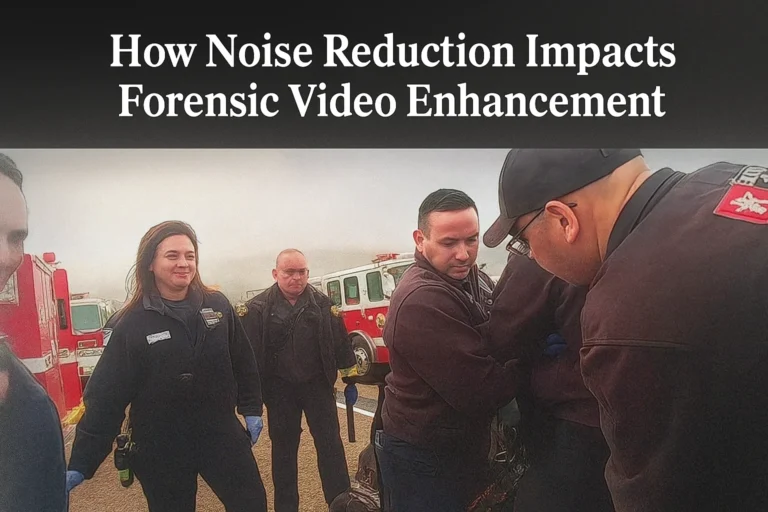 Noise reduction impacts in enhancement