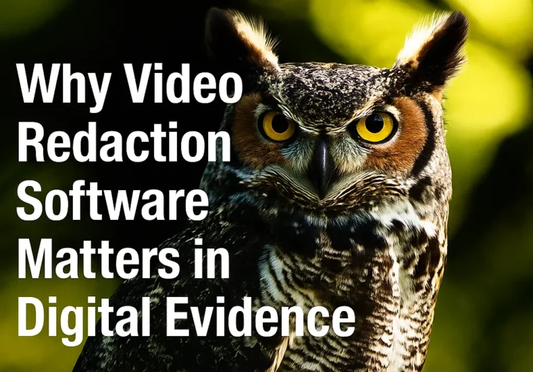 Why Video Redaction Software